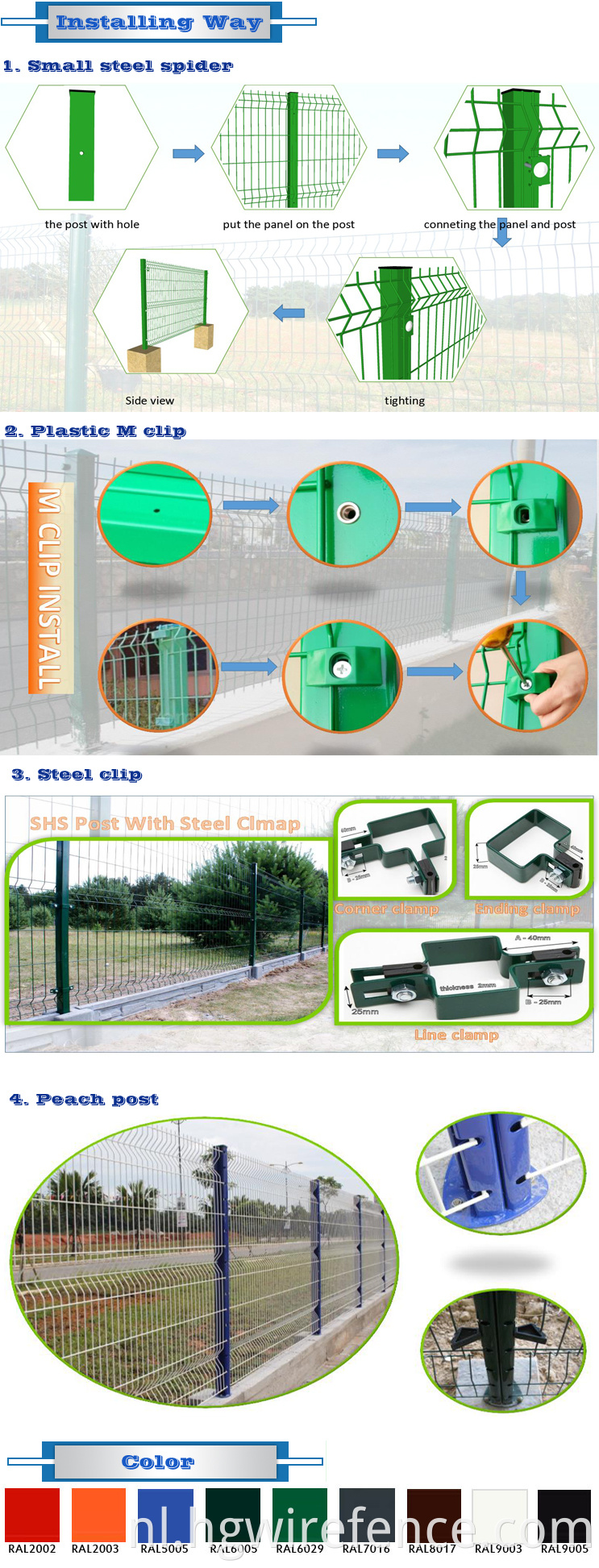 Hot Sales 3D Wire Mesh Fence